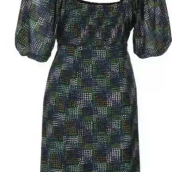 Womens Cabi Elaine Dress #4214 Black Pattern Medium M MSRP $130 Spring Summer - Picture 1 of 13